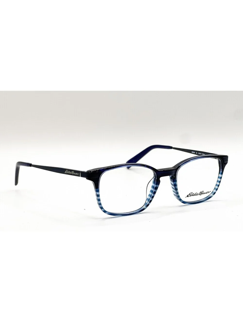 Eddie Bauer EB32024 BL Blue Square Authentic Eyeglass Frames 50-19-140